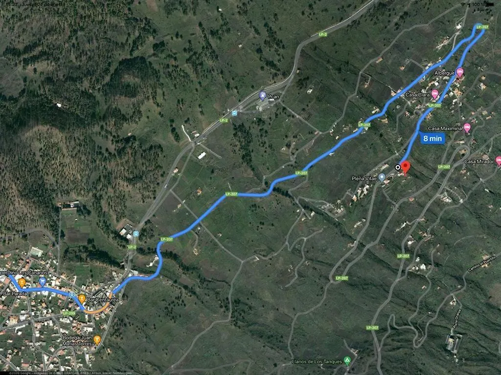 Casa Los Tajinastes 拉帕尔马岛丰卡连特 0*,  西班牙